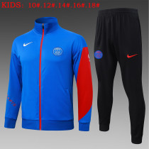 25-26 PSG High Quality Kids Jacket Tracksuit 25-26 PSG High Quality Kids Jacket Tracksuit