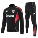 25-26 River Plate High Quality Half Pull Tracksuit