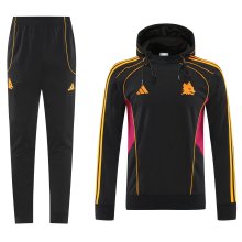 25-26 Roma High Quality Hoodie Jacket Tracksuit