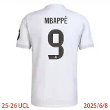 25-26 RMA Home Player Version Soccer Jersey