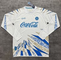 25-26 Napoli White Long sleeves Training Shirts 25-26 Napoli White Long sleeves Training Shirts