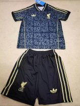 25-26 LIV Black Special Edition Kids Soccer Jersey 25-26 LIV Black Special Edition Kids Soccer Jersey