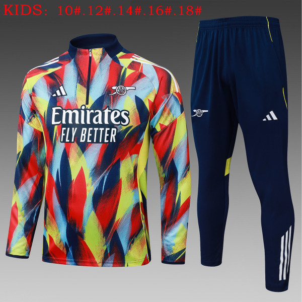 25-26 ARS High Quality Kids Half Pull Tracksuit