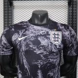 2026 England Grey Black Player Version Training shirts