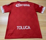 1997-1998 Toluca Home Retro Soccer Jersey