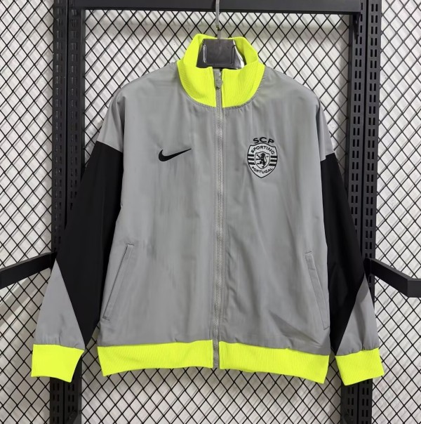 2025 Sporting Lisbon New Pattern Windbreaker