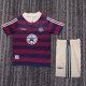 1995-1997 Newcastle Away Retro Kids Soccer Jersey