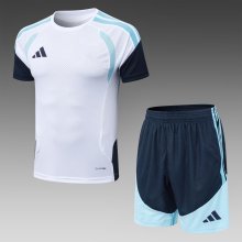 2026 AD White High Quality Player Version Training Short Suit (球员套装)