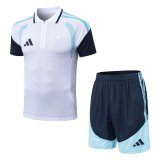 2026 AD White High Quality Player Version Training Short Suit (球员套装)