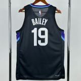 25-26 JAZZ BAILEY #19 Black Top Quality Hot Pressing NBA Jersey (Trapeze Edition) 飞人版