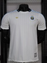 25-26 Argentina White Casual Version Player Version Soccer Jersey