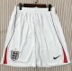 2026 England Home Fans Shorts Pants