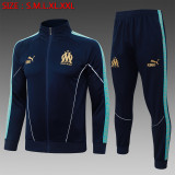 25-26 Marseille High Quality Kids Jacket Tracksuit