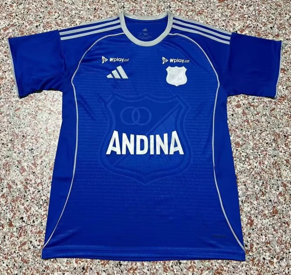 26-27 Millonarios Fútbol Home Fans Soccer Jersey