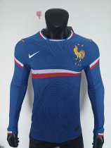26-27 France Blue Special Edition Long Sleeves Player Version Soccer Jersey 26-27 France Blue Special Edition Long Sleeves Player Version Soccer Jersey