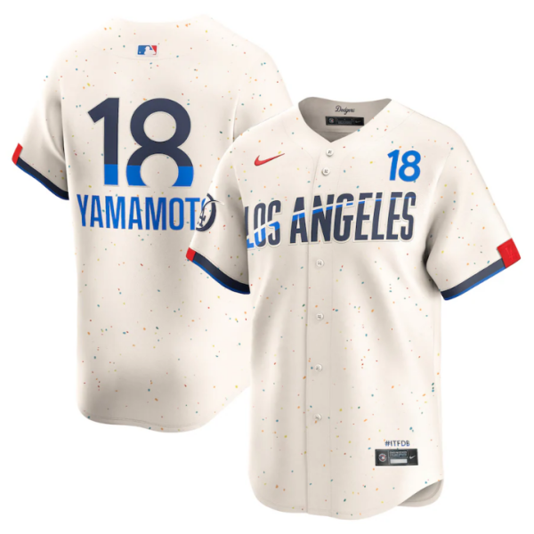 2026 MLB Los Angeles Dodgers New Pattern Jersey