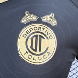 26-27 Toluca Black Special Edition Player Version Soccer Jersey