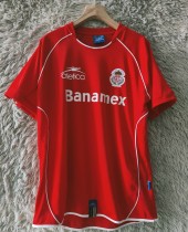 2005-2006 Toluca Home Retro Soccer Jersey