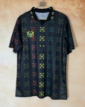 26-27 Ghana Black Special Edition Fans Soccer Jersey