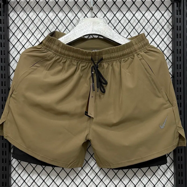 2026 NK Khaki Casual Short Pants
