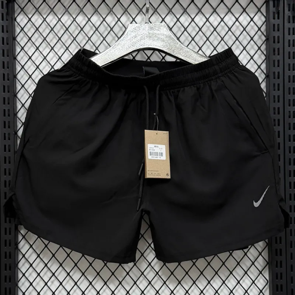 2026 NK Black Casual Short Pants