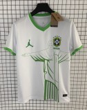 26-27 Brazil White Special Edition Fans Soccer Jersey
