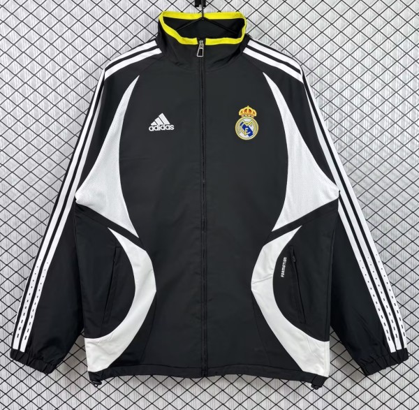 2006-2007 RMA Black Retro Windbreaker