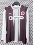 26-27 St. Pauli Special Edition Long Sleeve Fans Soccer Jersey（长袖）