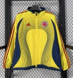 2026 Colombia Yellow Retro Windbreaker