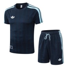 26-27 AD Blue High Quality Player Version Training Short Suit (球员套装)