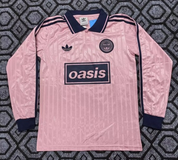 2026 AD Oasis Pink Casual Edition Long sleeve Training shirts