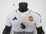 26-27 Man Utd White Special Edition Player Version Soccer Jersey