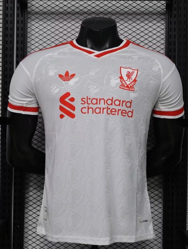 26-27 LIV White Special Edition Player Version Soccer Jersey