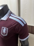 26-27 Aston Villa Home Player Version Soccer Jersey