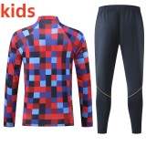 26-27 BAR High Quality Kids Half Pull Tracksuit