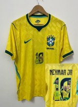 2026 Brazil Home Print NEYMAR JR 10# Player Version Soccer Jersey 2026 Brazil Home Print NEYMAR JR 10# Player Version Soccer Jersey