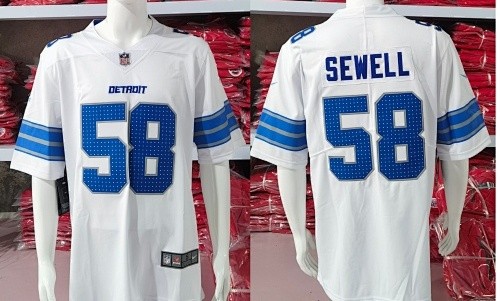 2026 NFL Detroit Lions New Pattern Jersey
