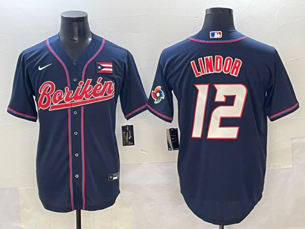 2026 MLB Puerto Rico National New Pattern Jersey