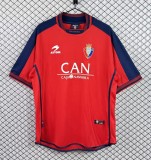 2000-2001 Osasuna Home Retro Soccer Jersey