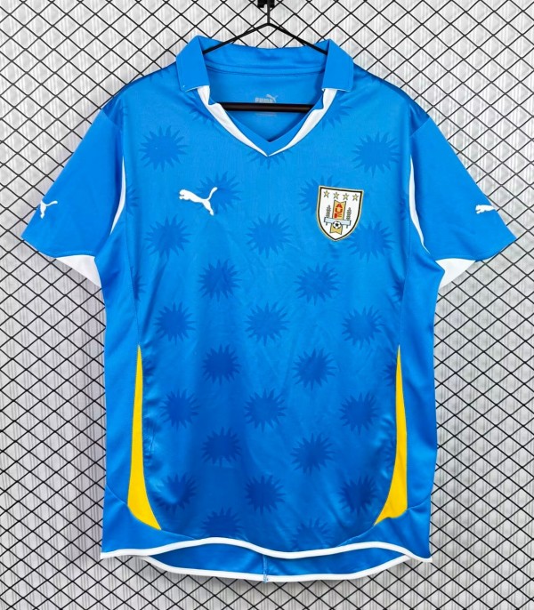 2010 Uruguay Home Retro Soccer Jersey