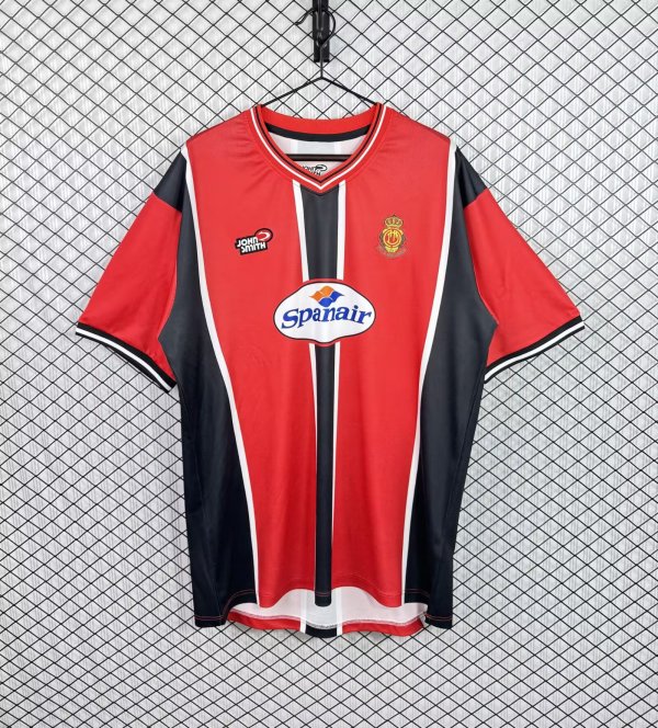 2001-2002 Mallorca Home Retro Sleeve Soccer Jersey