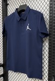2026 Jordan Dark blue High Quality Polo Short Sleeve