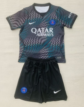 26-27 PSG Black GoalKeeper Adult Suit