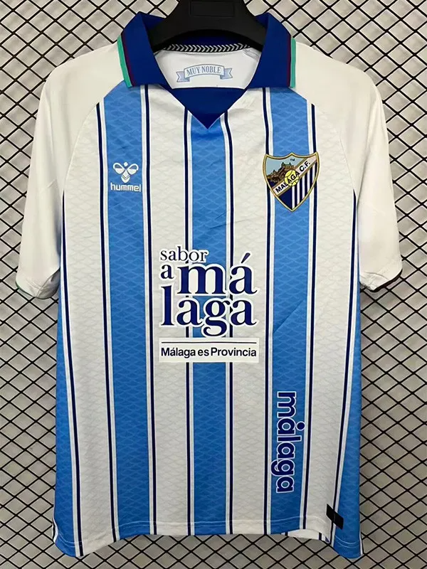 26-27 Malaga Home Fans Soccer Jersey