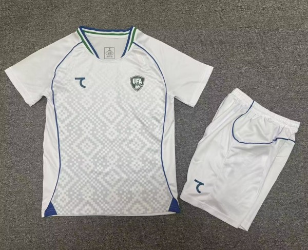 2026 Uzbekistan Away Kids Soccer Jersey