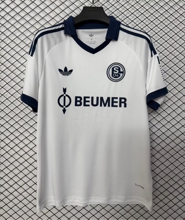26-27 Schalke 04 Away Fans Soccer Jersey