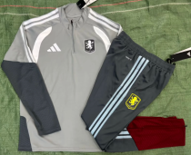 26-27 Aston Villa High Quality Half Pull Tracksuit 26-27 Aston Villa High Quality Half Pull Tracksuit