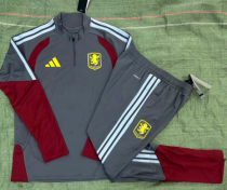 26-27 Aston Villa High Quality Half Pull Tracksuit 26-27 Aston Villa High Quality Half Pull Tracksuit