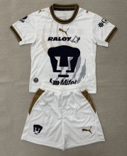 26-27 Pumas UNAM Home Kids Soccer Jersey