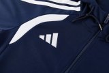 2026 AD Blue Hoodie Jacket Tracksuit